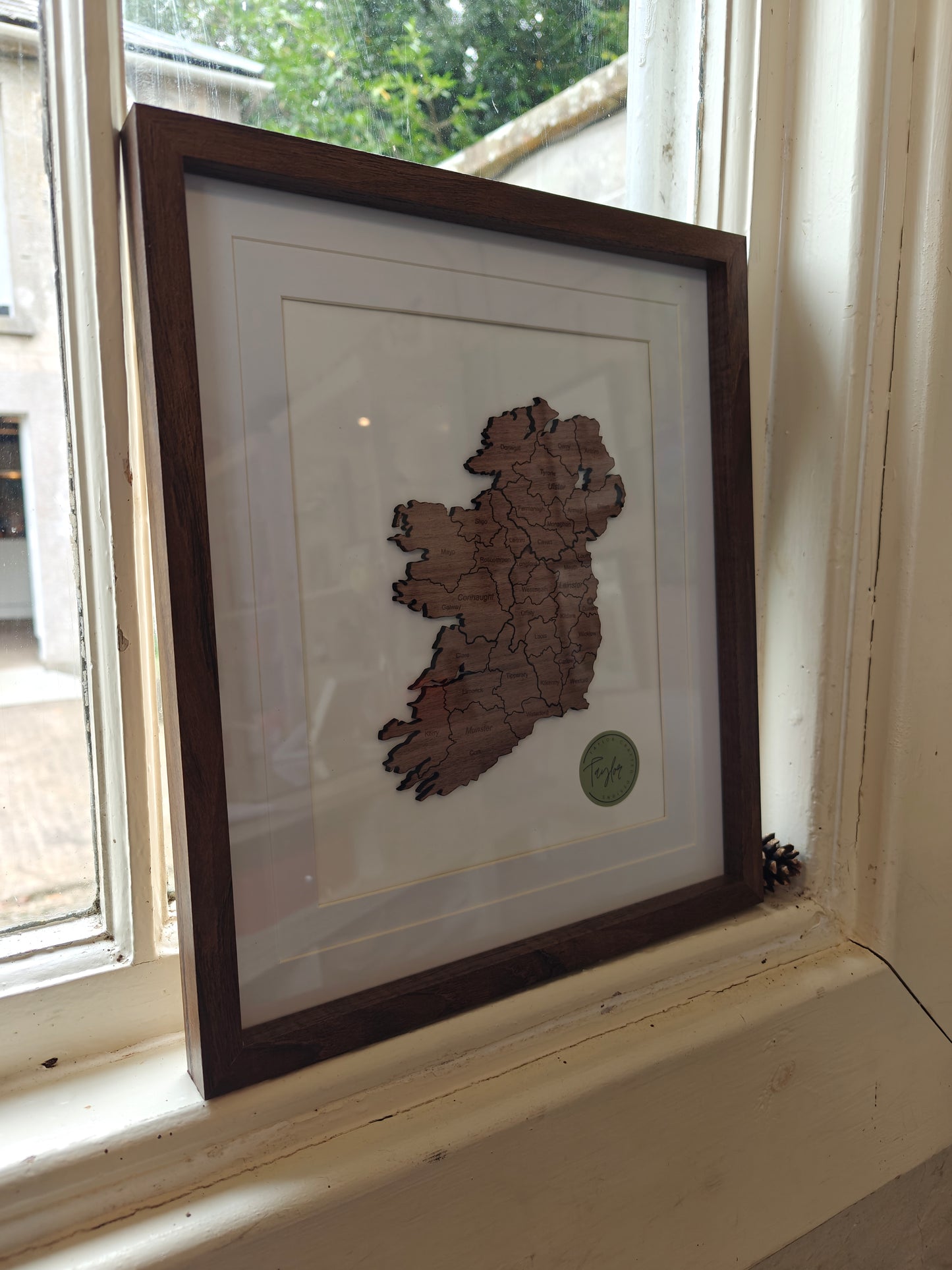 Small Ireland Wood Map