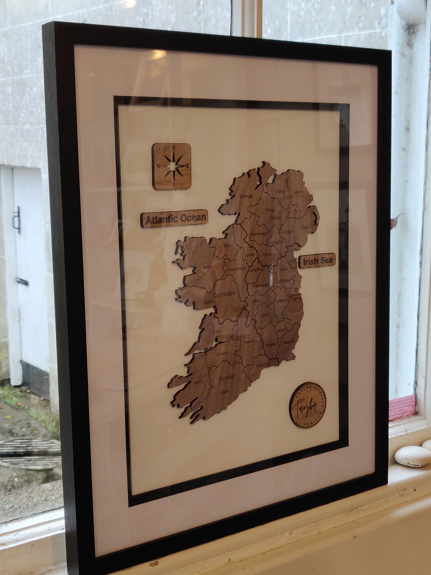 Ireland County & Province Map