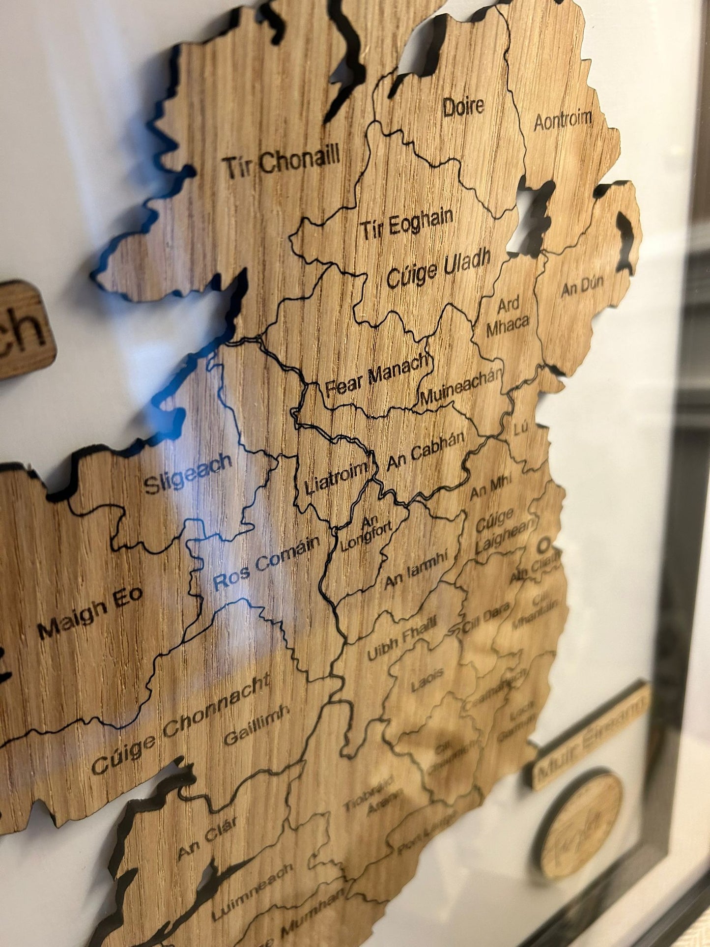 Ireland County & Province Map