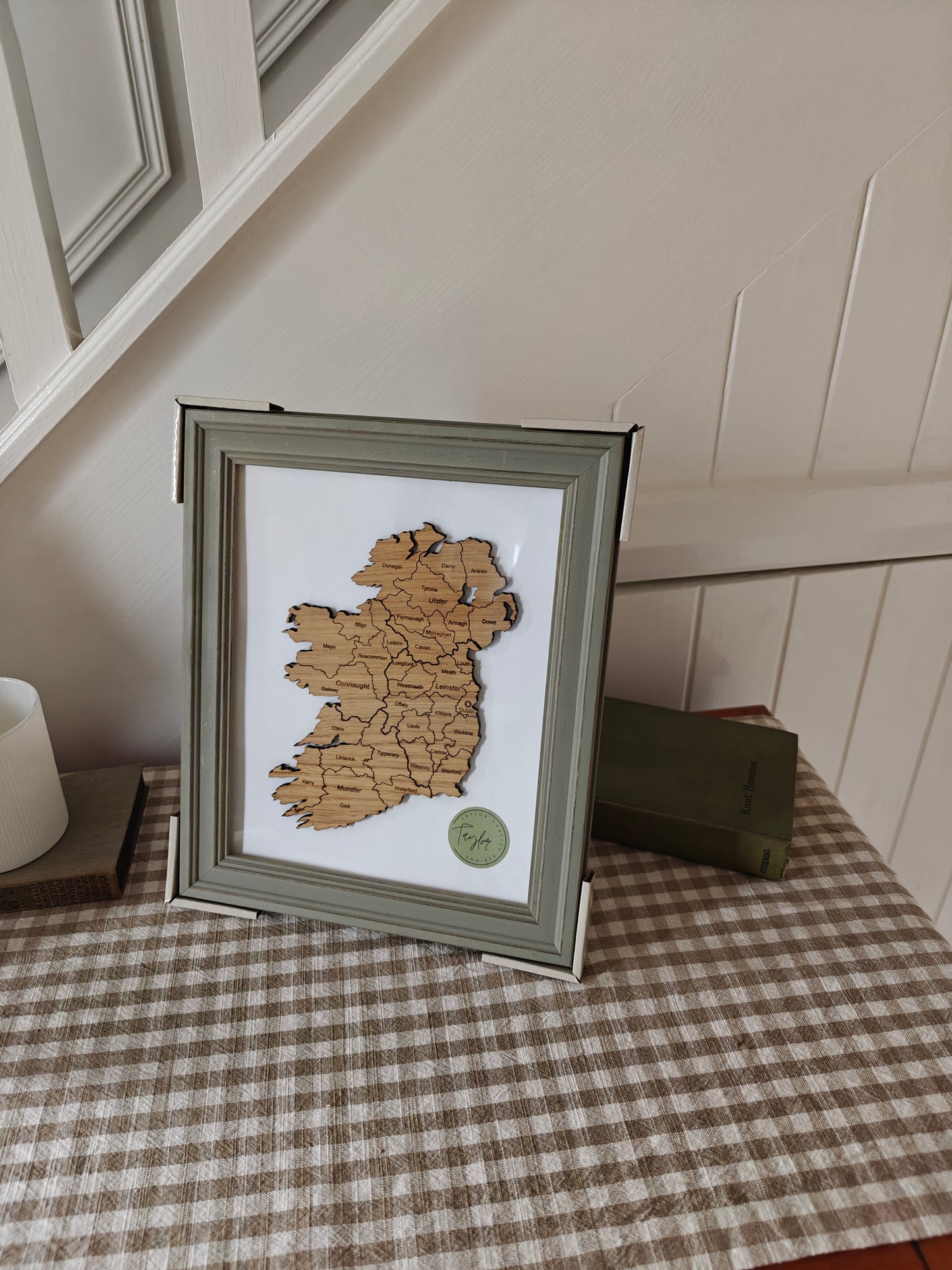 Small Ireland Wood Map