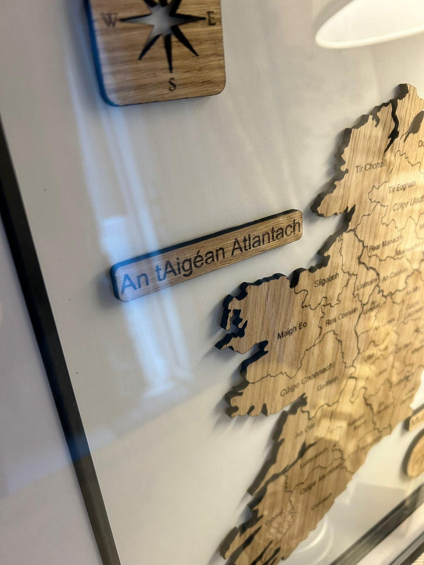 Ireland County & Province Map