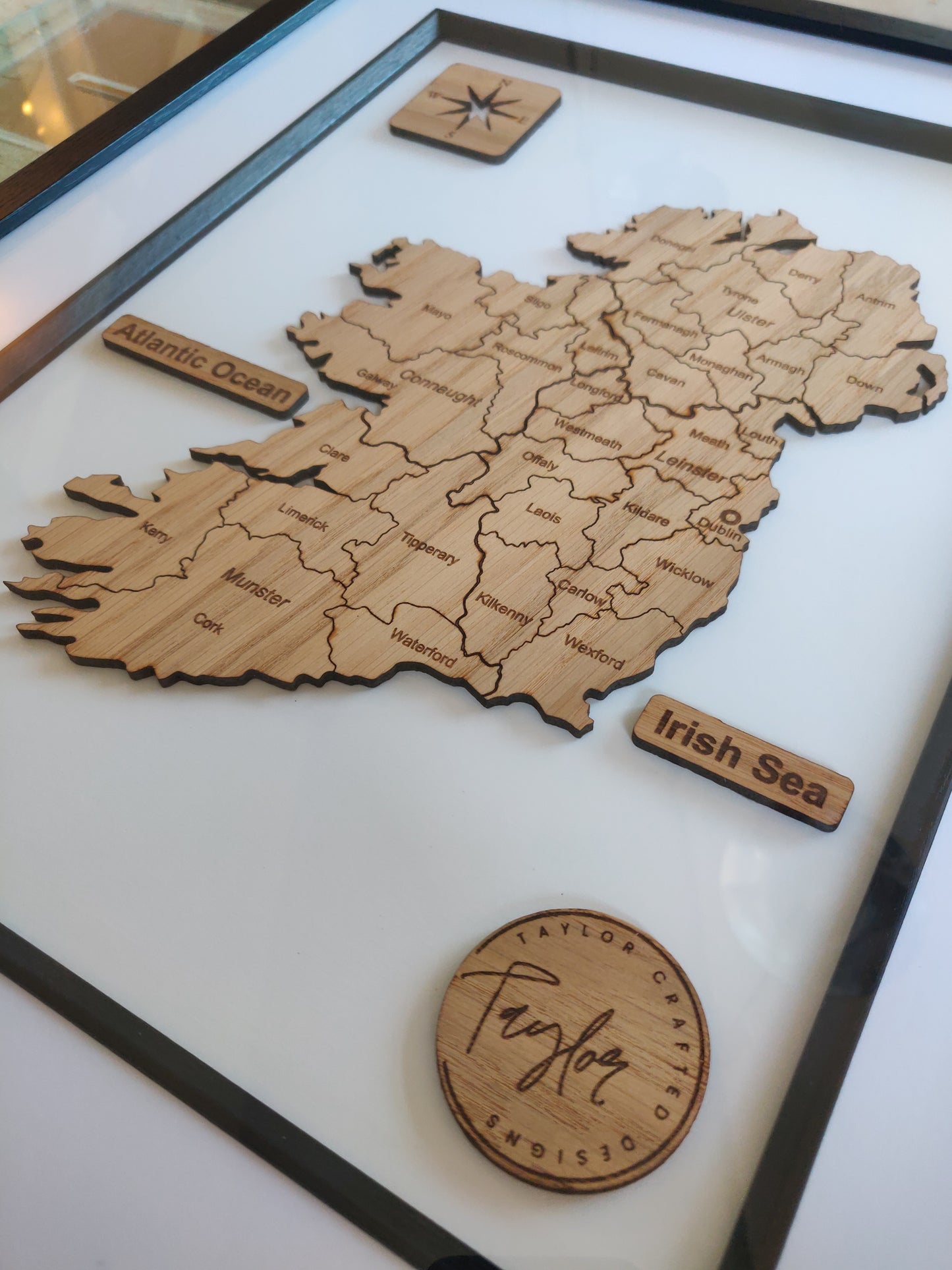 Ireland County & Province Map