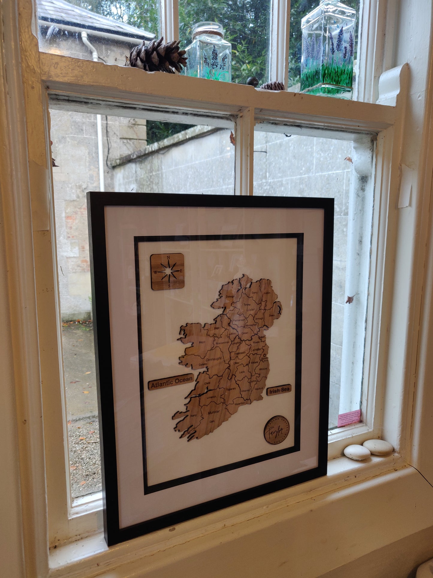 Ireland County & Province Map