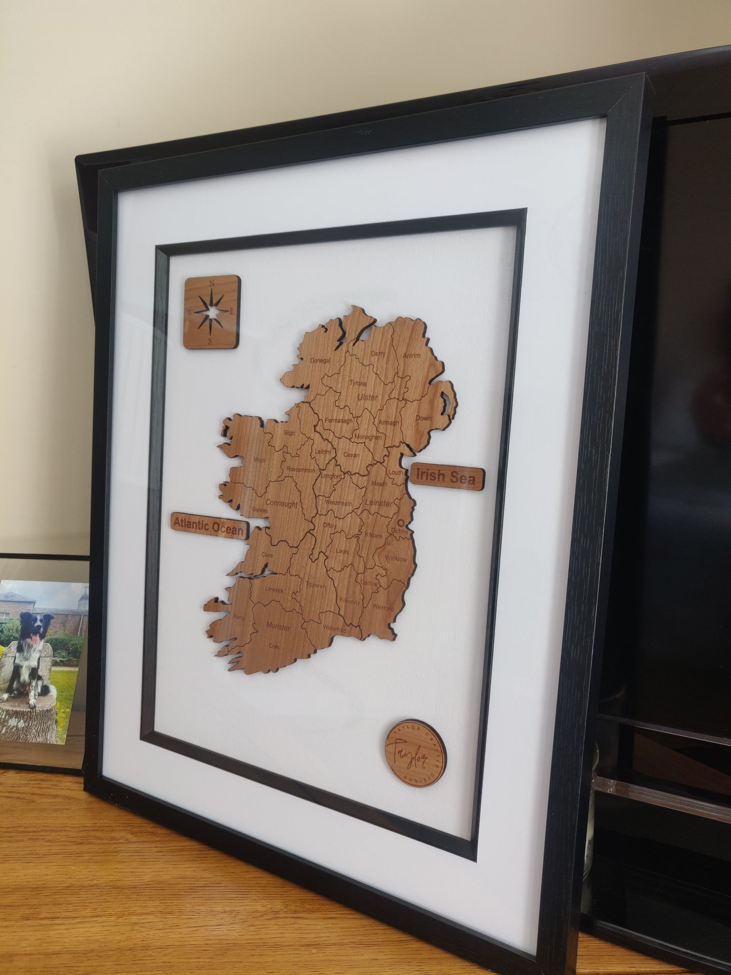 Ireland County & Province Map