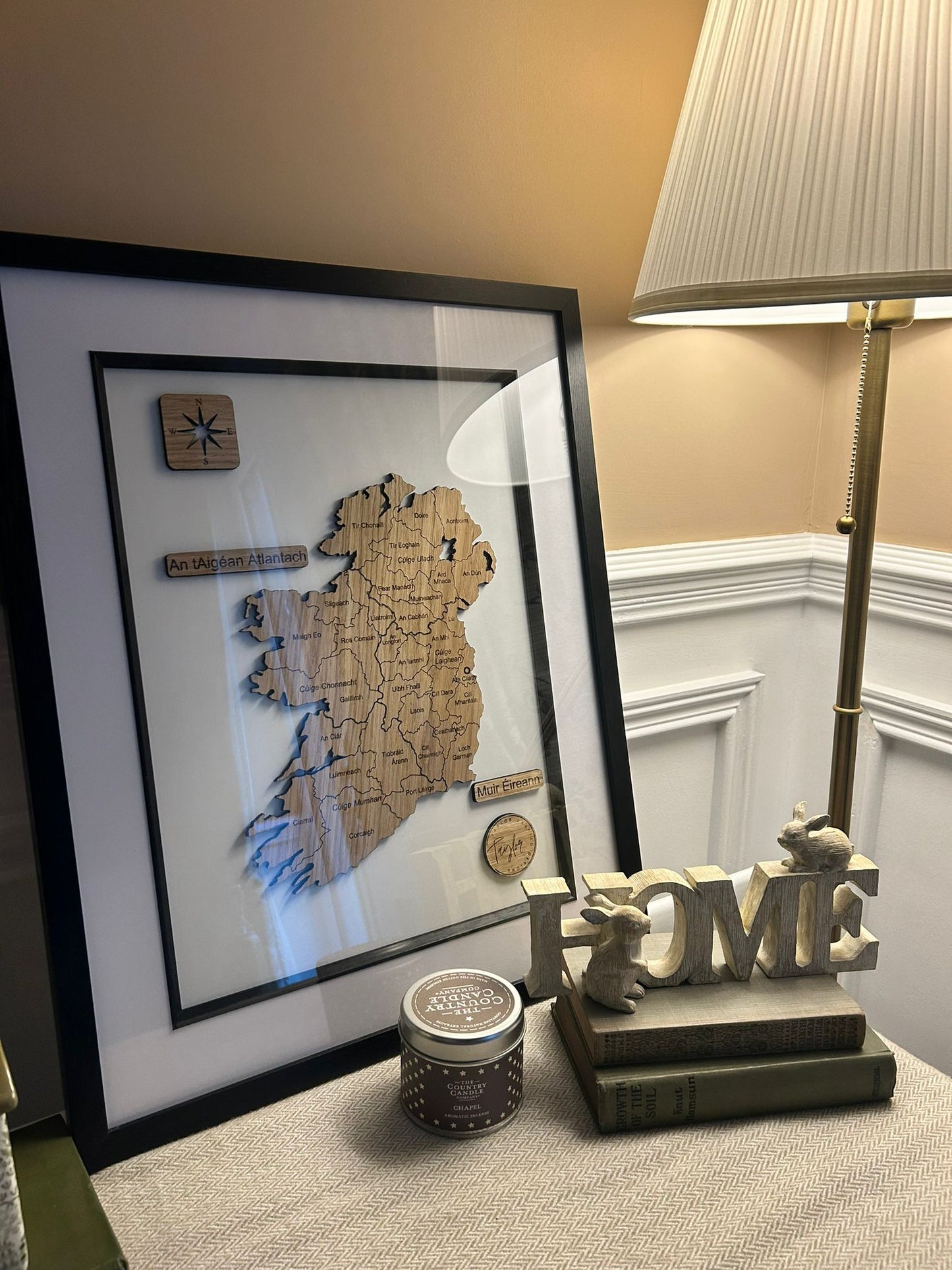 Ireland County & Province Map