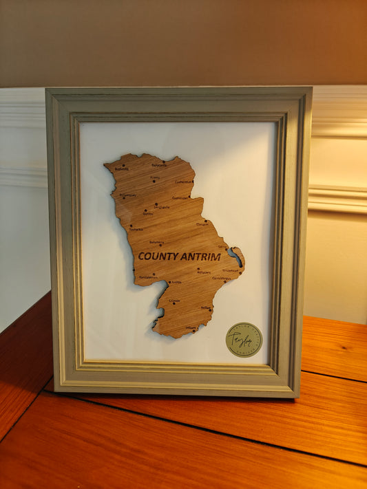 County Antrim Map